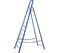 Стремянка стальная Политех с алюминиевыми ступенями, 10 ступеней 8060040