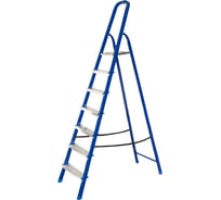 Стремянка стальная Политех с алюминиевыми ступенями, 7 ступеней 8060037
