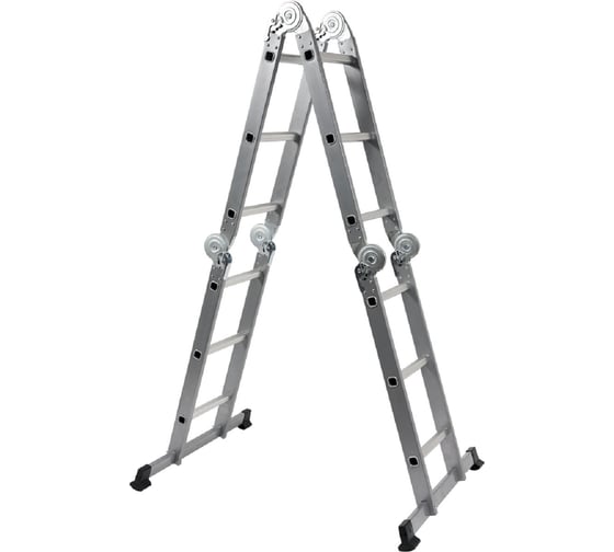 Телескопическая стремянка VOREL 4x3 17704