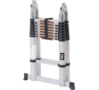 Телескопическая алюминиевая стремянка TDM ELECTRIC СТ-10 Алмаз 10 ступеней SQ1028-0402