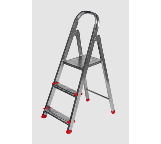 Стремянка металическая оцинкованная Variant 3 ступени М6003