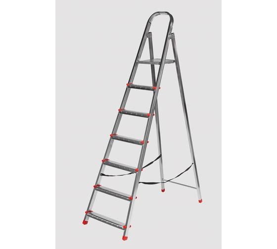 Стремянка металическая оцинкованная Variant 7 ступеней М6007