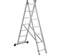 Алюминиевая двухсекционная лестница Variant 2х7 SC 2007