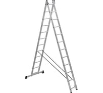 Алюминиевая двухсекционная лестница Variant 2х12 SC 2012