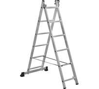 Алюминиевая двухсекционная лестница Variant 2х6 SC 2006