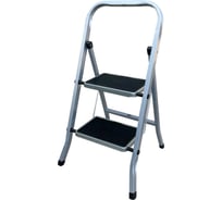 Стальная стремянка Variant, с широкими, прорезинеными ступенями, 2 ступени. СК312