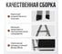 Стальная стремянка Variant, с широкими, прорезинеными ступенями, 4 ступени. СК314 5