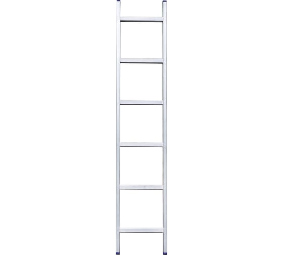 Односекционная алюминиевая лестница SMARTY 1х6 SN011-106