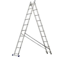 Двухсекционная алюминиевая лестница SMARTY 2х10 SN011-210