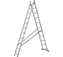 Двухсекционная алюминиевая лестница SMARTY 2х11 SN011-211