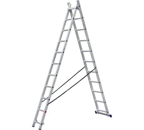 Двухсекционная алюминиевая лестница SMARTY 2х11 SN011-211