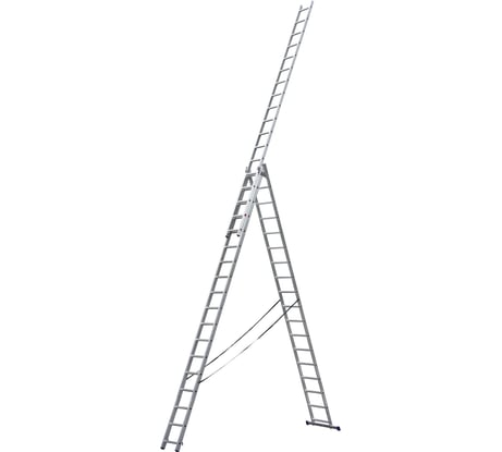 Трёхсекционная алюминиевая лестница SMARTY 3х18 SN011-318
