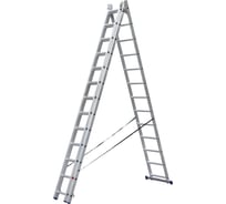 Трёхсекционная алюминиевая лестница SMARTY 3х13 SN011-313