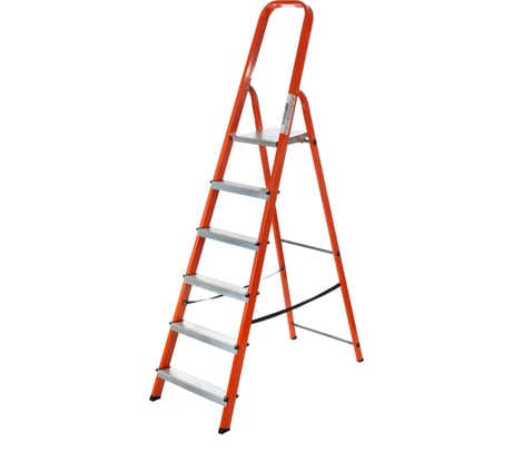 Алюминиевая стремянка SMARTY Alpha Pro 6 ступеней SN022-06
