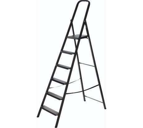 Стальная стремянка SMARTY Gamma 6 ступеней SN024-06