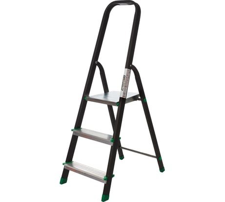Стальная стремянка с алюминиевой ступенью SMARTY Combi 3 ступени SN023-03