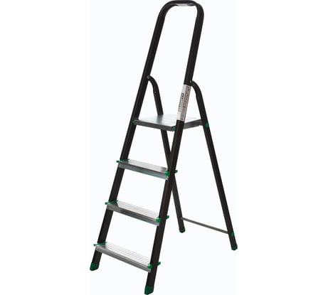 Стальная стремянка с алюминиевой ступенью SMARTY Combi 4 ступени SN023-04