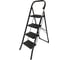 Стремянка стальная GEVA TRADE GEVA широкая BLACK 4 ступени WK6018J-4A-BLACK 1