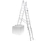 Алюминиевая трехсекционная лестница LadderBel 10 ступеней LS310 3