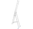 Алюминиевая трехсекционная лестница LadderBel 10 ступеней LS310 1