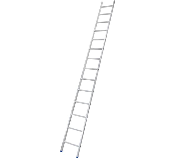 Алюминиевая односекционная лестница LadderBel 14 ступеней LS114 1