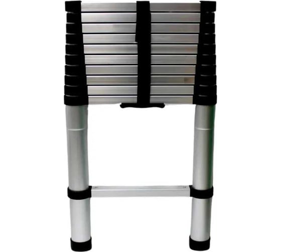 Телескопическая лестница Grassman 3,2 м, масса 7,8 кг, нагрузка до 150 кг, 11 ступеней (1/40) 023437