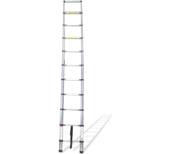 Телескопическая лестница Grassman 3,2 м, масса 7,8 кг, нагрузка до 150 кг, 11 ступеней (1/40) 023437