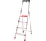Стремянка Gigant анодированные боковины, 4 ступени, PROFI AAA-07 1