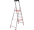 Стремянка Gigant анодированные боковины, 5 ступеней, PROFI AAA-05 6