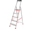 Стремянка Gigant анодированные боковины, 5 ступеней, PROFI AAA-05 1