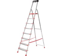 Стремянка Gigant анодированные боковины, 8 ступеней, PROFI AAA-06