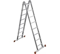 Лестница алюминиевая Sarayli трансформер, 2х8, 18248