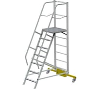 Лестница MEGAL с платформой компактная - ЛСПК-1,9 (1,4) 261119