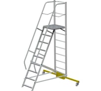 Лестница MEGAL с платформой компактная - ЛСПК-2,35 (1,4) 261023