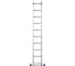 Двухсекционная алюминиевая лестница SMARTY 2x12 SN011-212 3