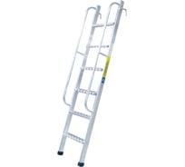 Приставная стеллажная лестница с поручнями MEGAL - ЛПС - 4,5 341145