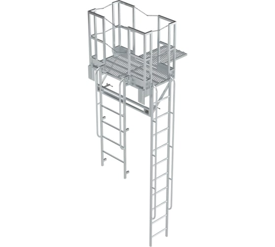 Внутренняя лестница для ПНП MEGAL 2200 мм 404012
