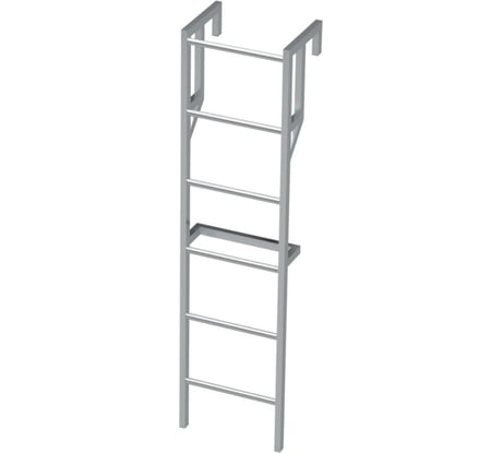 Навесная лестница для полувагонов MEGAL ЛНА (Н = 2 м) 311020