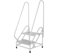 Монтажная подставка MEGAL (тип 2) 2 ступени с двумя поручнями 050902