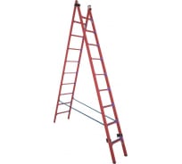 Двухсекционная, универсальная, диэлектрическая лестница-стремянка Антиток ССД-У 2х9 286672
