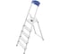 Алюминиевая стремянка с лотком для инструментов Hailo L58E StandartLine 5 ступеней 8158-527 1