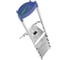 Алюминиевая стремянка с лотком для инструментов Hailo L58E StandartLine 5 ступеней 8158-527 2