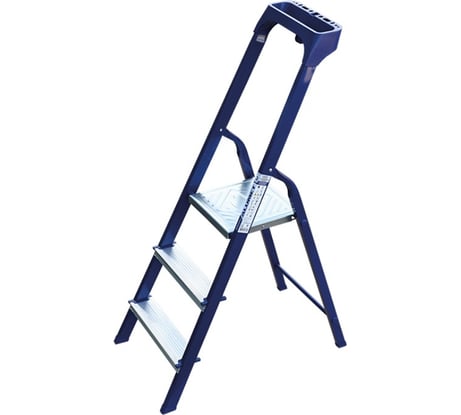 Стремянка стальная Алюмет с пластиковым органайзером 3 ступени M8403AK011