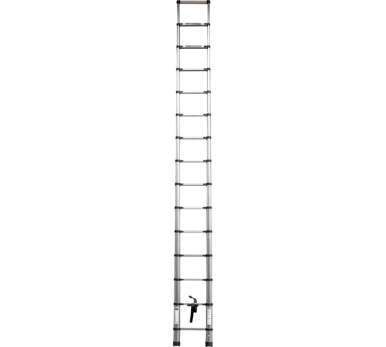 Лестница телескопическая Scheppach алюминий, бытовая 4.4 (15 ступеней) Sch-UP440(65701)