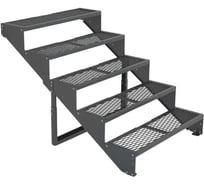 Крыльцо к дому на 5 ступеней АрсеналЪ ПВЛ (уличная лестница, приступок) серия ARSENAL AVANT мод. AR18V3467O9-06