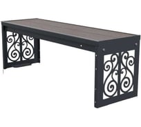 Крыльцо к дому (дополнительная 2 ступень) АрсеналЪ Классика ДПК (уличная лестница, приступок, входная лестница) серия ARSENAL AVANT мод. AR18V4137O9-06 AR18V4147O9-06