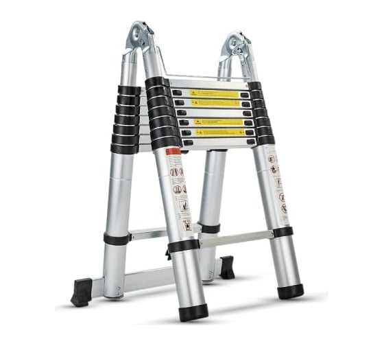 Телескопическая многофункциональная лестница ТЕХПРОМ 4.4 м SW-T3044 1
