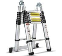 Телескопическая многофункциональная лестница ТЕХПРОМ 3.8 м SW-T3038 00-00022173 00-00022166