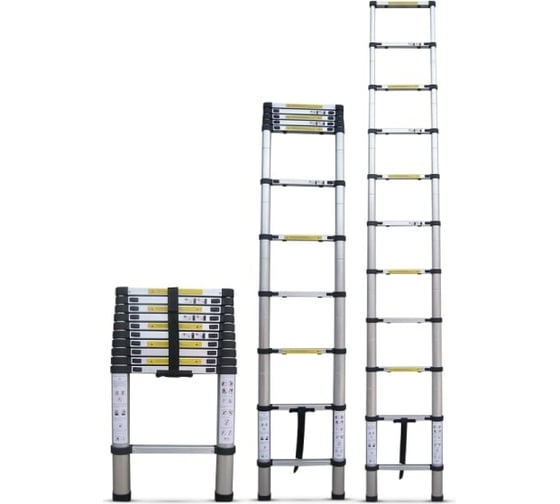 Телескопическая лестница ТЕХПРОМ 4.7 м SW-T1047 00-00022176