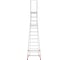 Стремянка алюминиевая Новая Высота NV 3136, 1x12 ступенией, 80 мм, 350x260 мм, дуга безопасности 800 мм 3136112 2